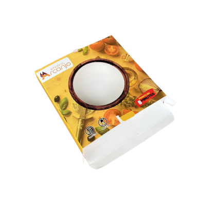 Embalagem para Pizza Refrigerada (17 x 2,5 x 17 cm) Personalizada