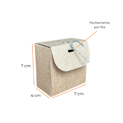 Embalagem para Presente (7 x 4 x 7 cm) Personalizada
