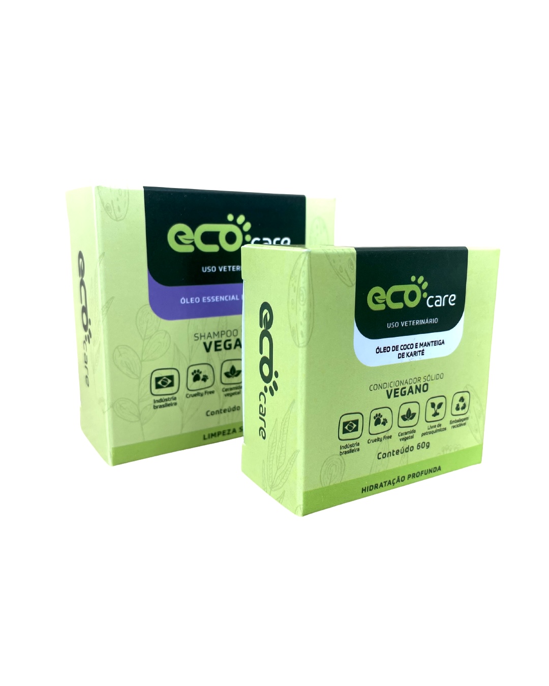 Embalagem para Shampoo em Barra (6,5 x 3,5 x 6,5 cm) Personalizada
