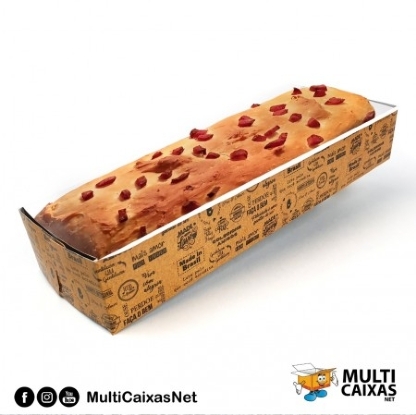 Forma Forneável para Pão (30 x 10 x 5 cm) Personalizada