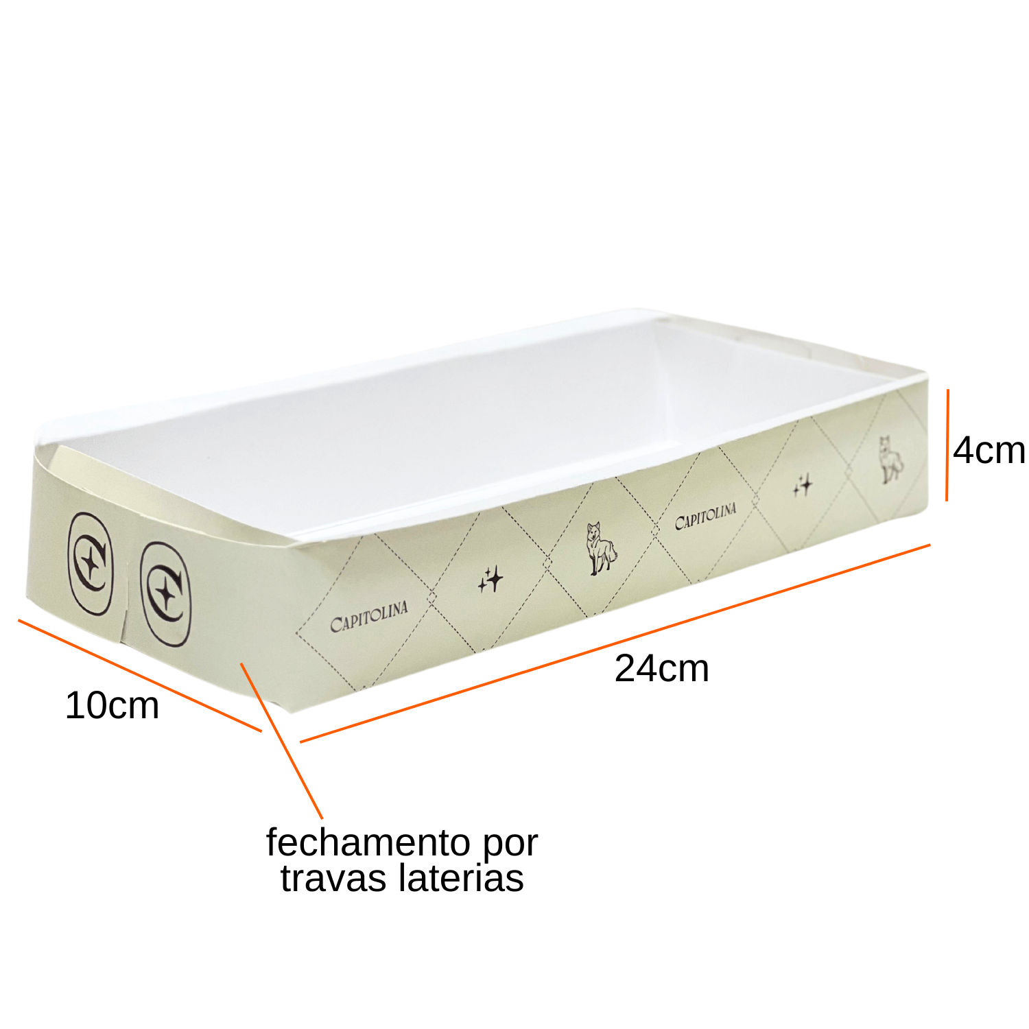 Forma Forneável para Pão (24 x 10 x 4 cm) Personalizada