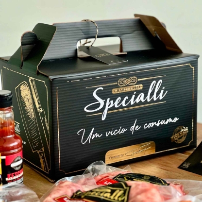 Embalagem Maleta Multiuso Empastada (28 x 19 x 21,5 cm) Personalizada