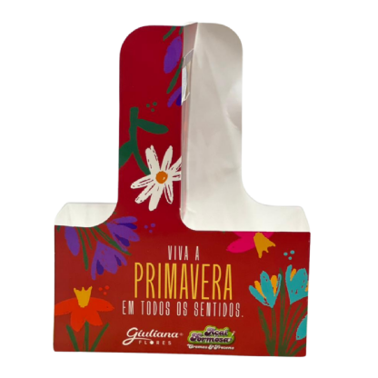 Suporte para Flores (17,5 x 8 x 22,5 cm) Personalizada