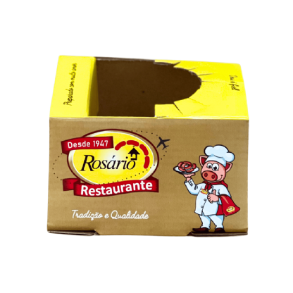 Suporte para 01 Copo Empastado Delivery (14 x 10,5 x 5,5 cm) Personalizado