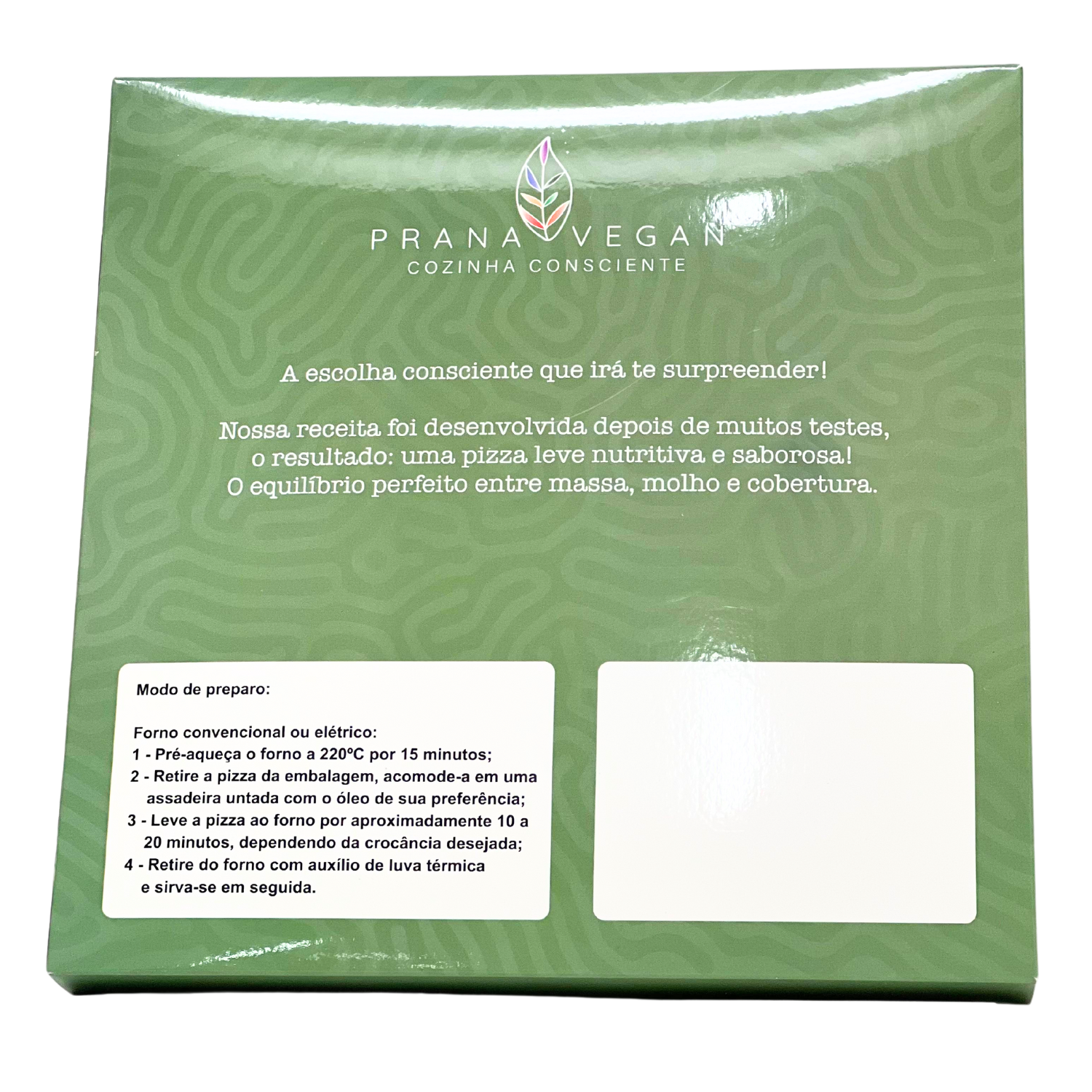 Embalagem Para Refrigeração de Pizza (26 x 26 x 3 cm) Personalizada