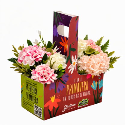 Suporte para Flores (17,5 x 8 x 22,5 cm) Personalizada