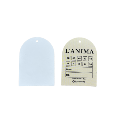 Tag para Roupa (5 x 7) Personalizada