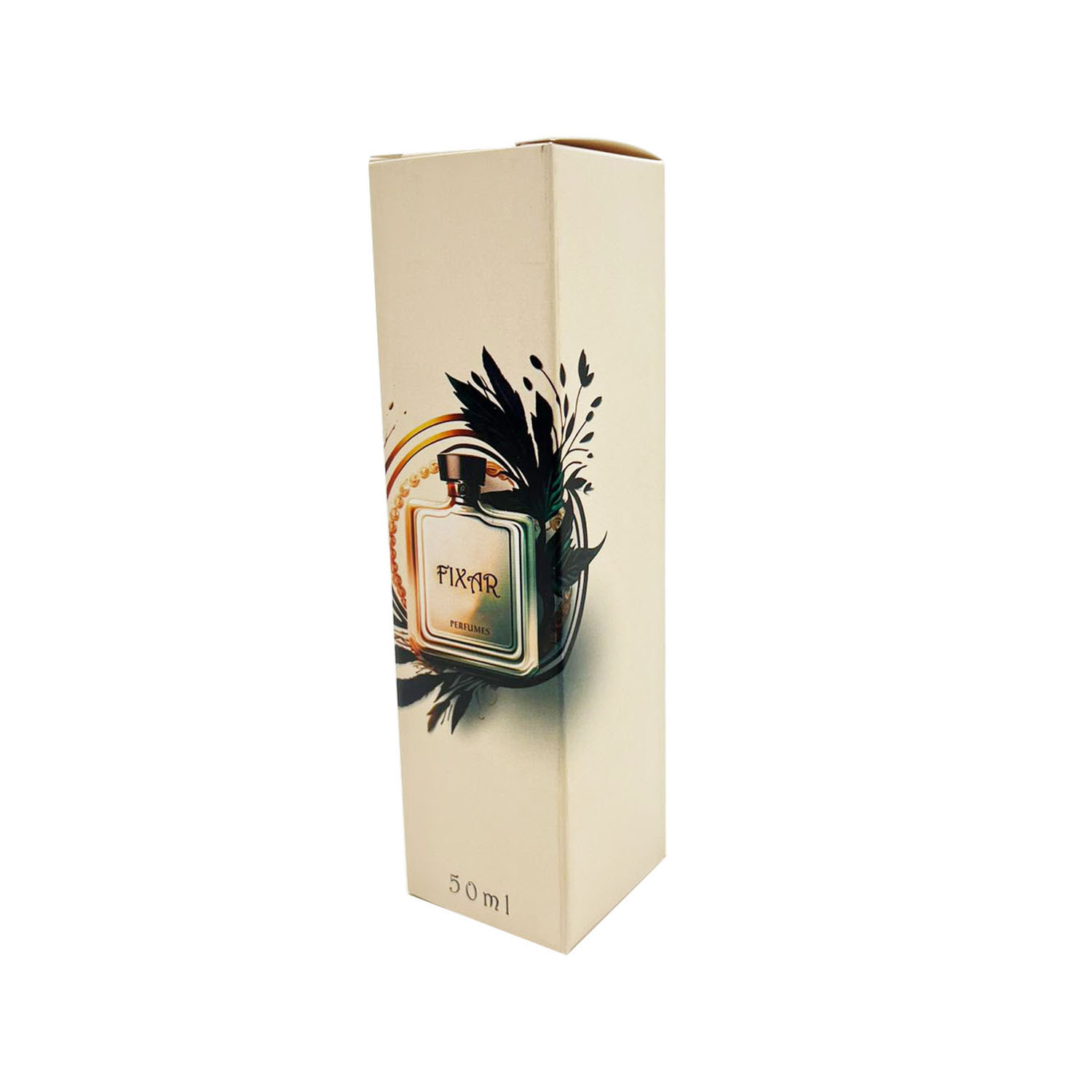 caixa para enbalagem aroma Embalagem Para Perfume (4,5 x 4,5 x 14,5 cm) Personalizada
