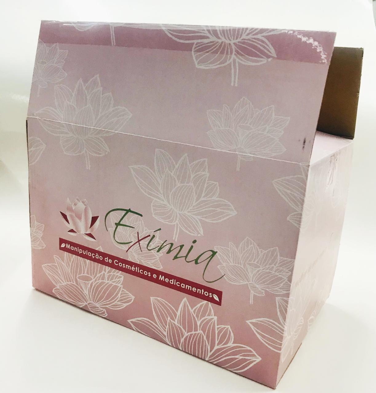 Caixa E-commerce Empastada Fechamento Por Fita (35 x 25 x 20 cm) Personalizada