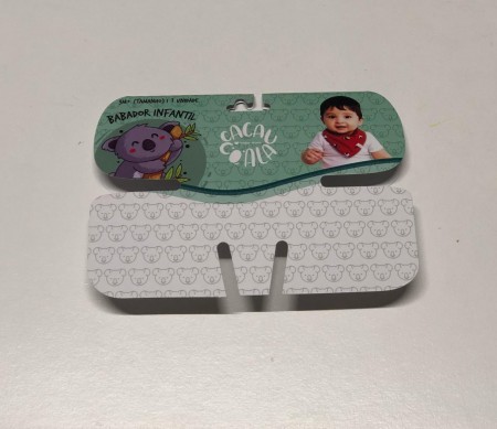 Solapa de Babador (18,5 x 14 cm) Personalizada
