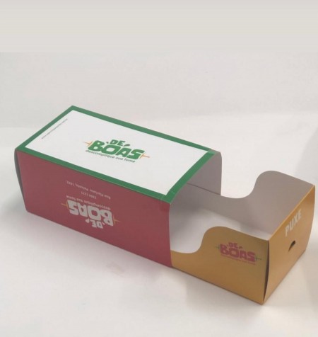 Embalagem Hot Dog Gaveta  c/ Trava (23,5 x 8,4 x 10,2 cm) Personalizada