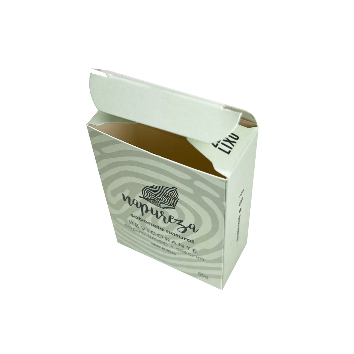 Embalagem para Sabonete (5,4 x 7,9 x 2,6 cm) Personalizada