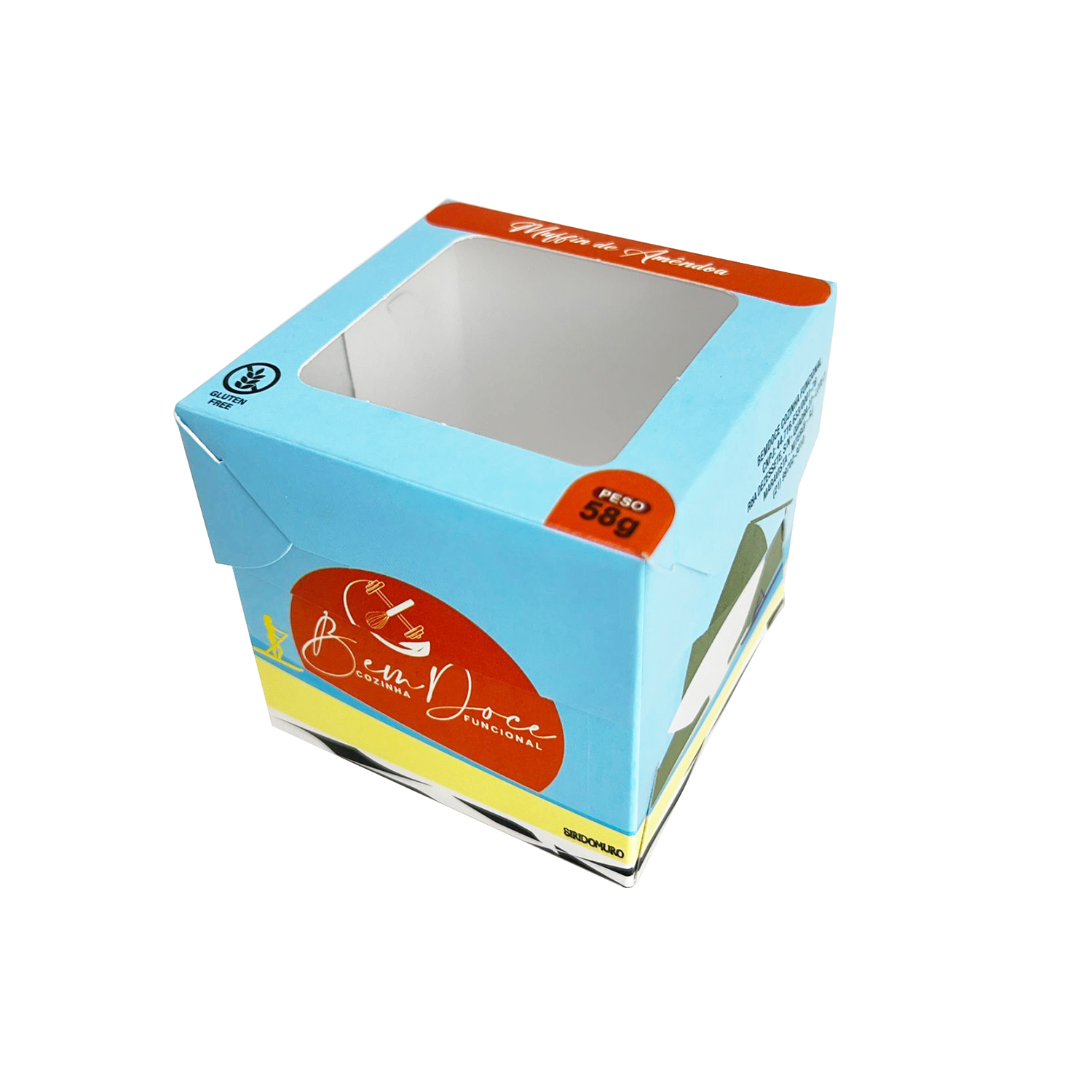 Embalagem Multiuso para Doces (7 x 7 x 7 cm) Personalizada