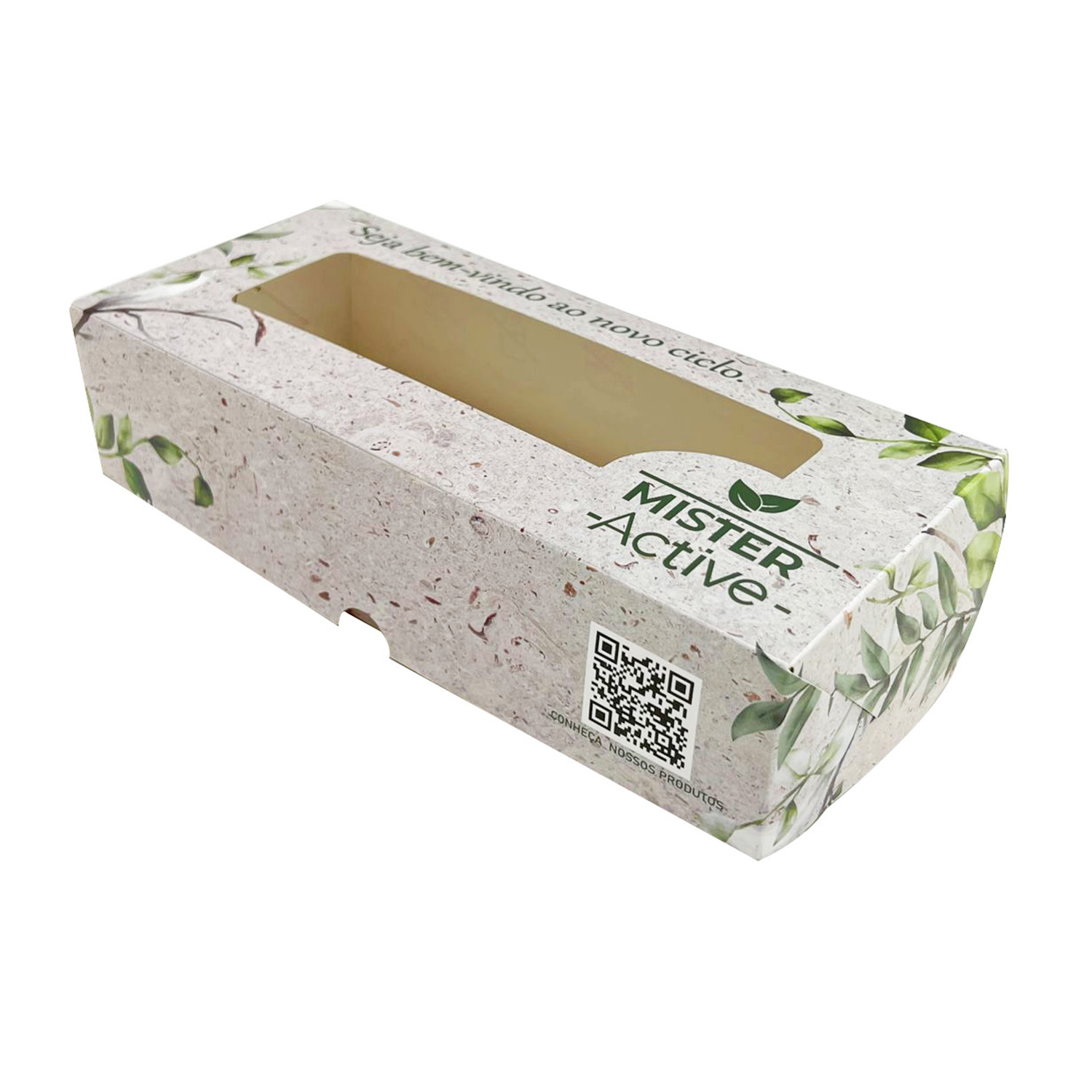 Embalagem para Suplementos (25 x 11 x 6 cm) Personalizada