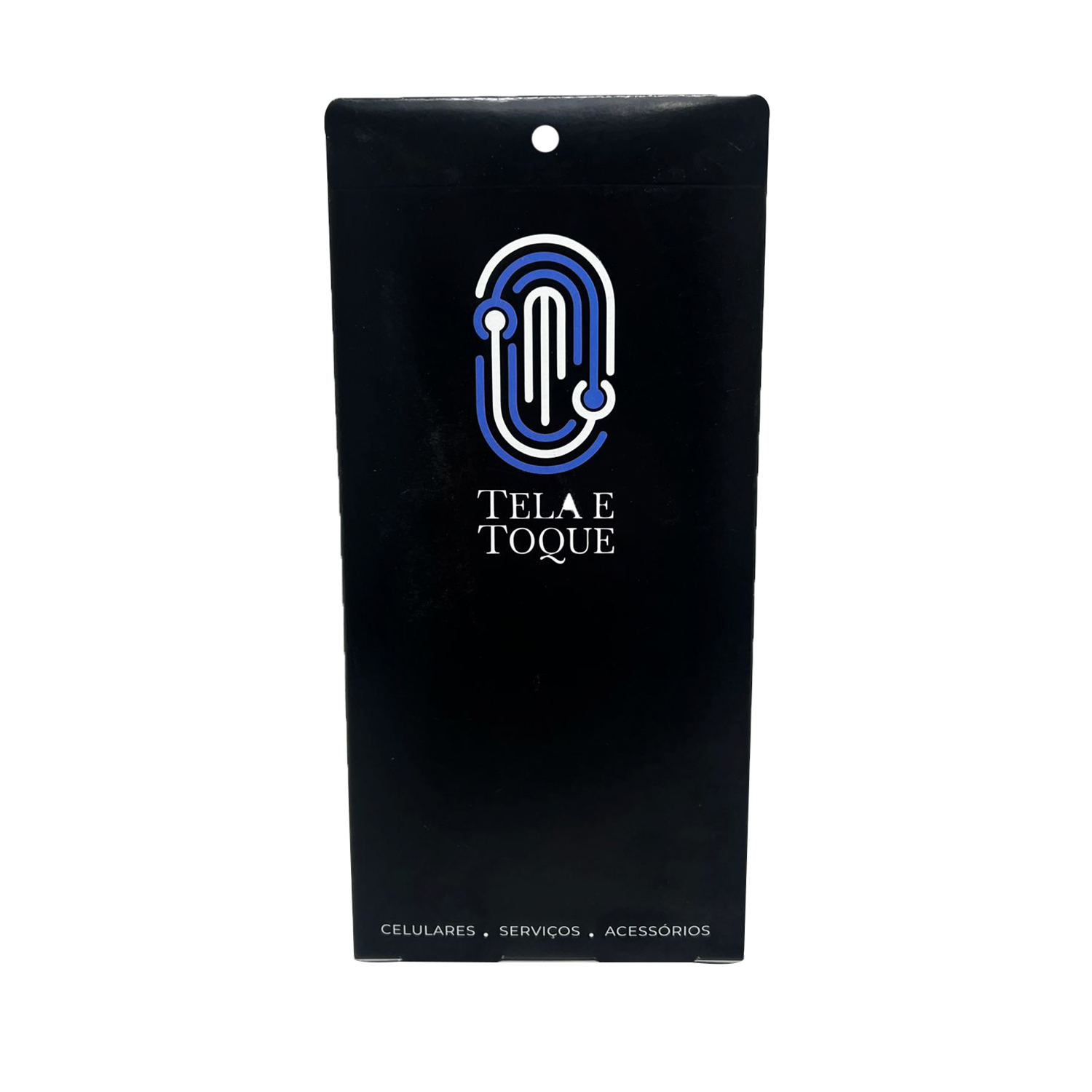 Embalagem Para Capinha de Celular C/ visor vazado (10 x 2 x 19 cm) Personalizado