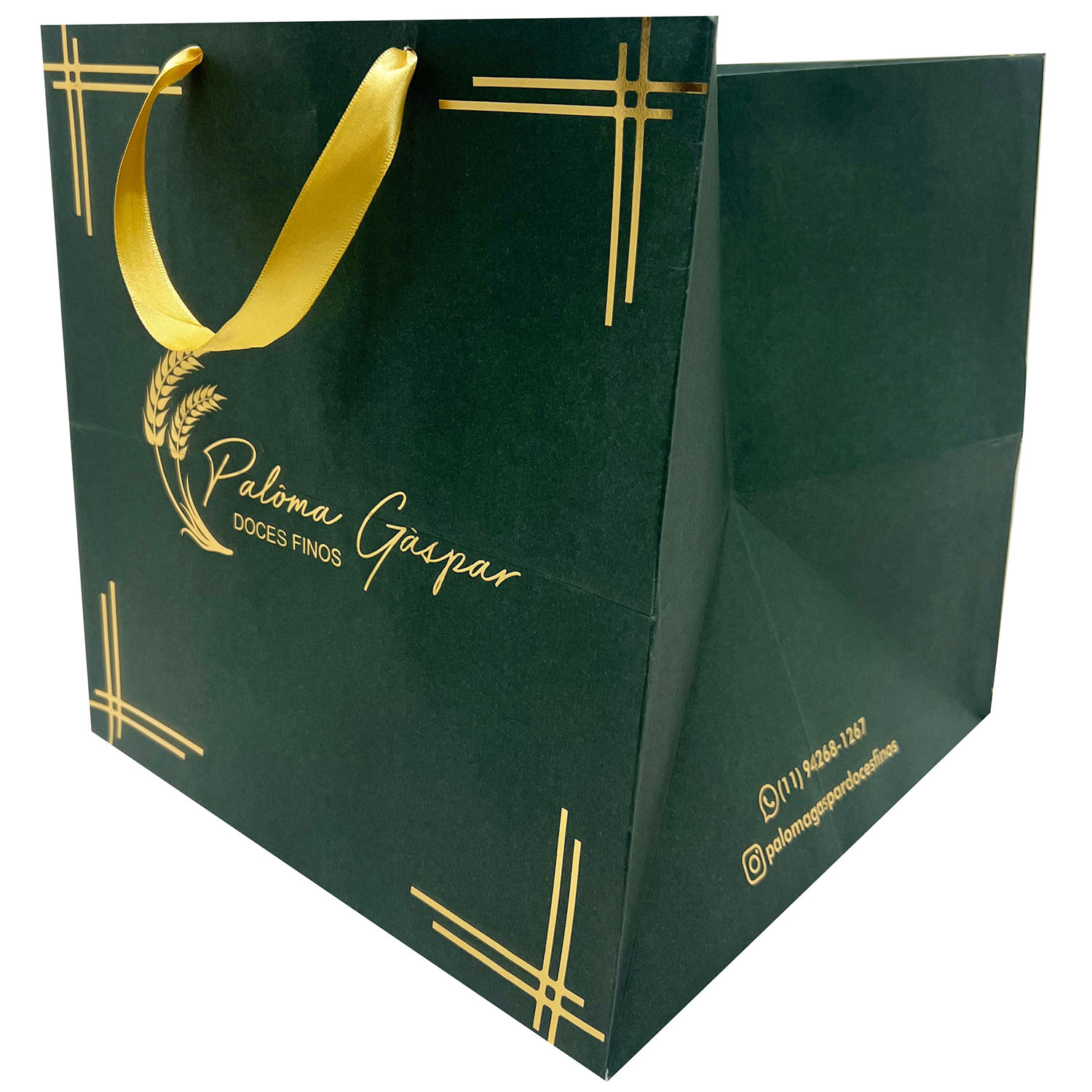 Sacola Offset 180g (25 x 25 x 26 cm) Personalizada
