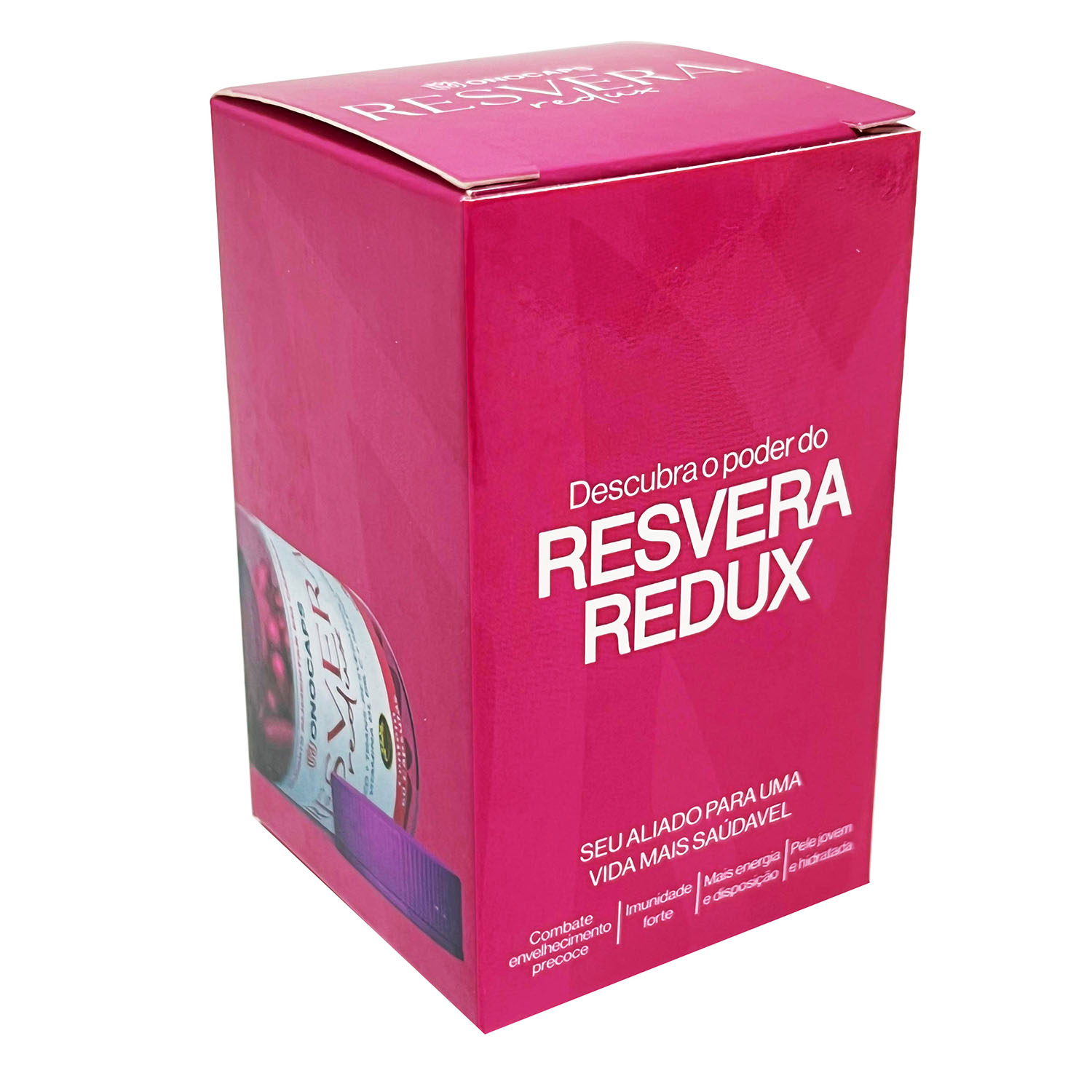 Embalagem para Suplementos (4,7 x 4,7 x 8 cm) Personalizada