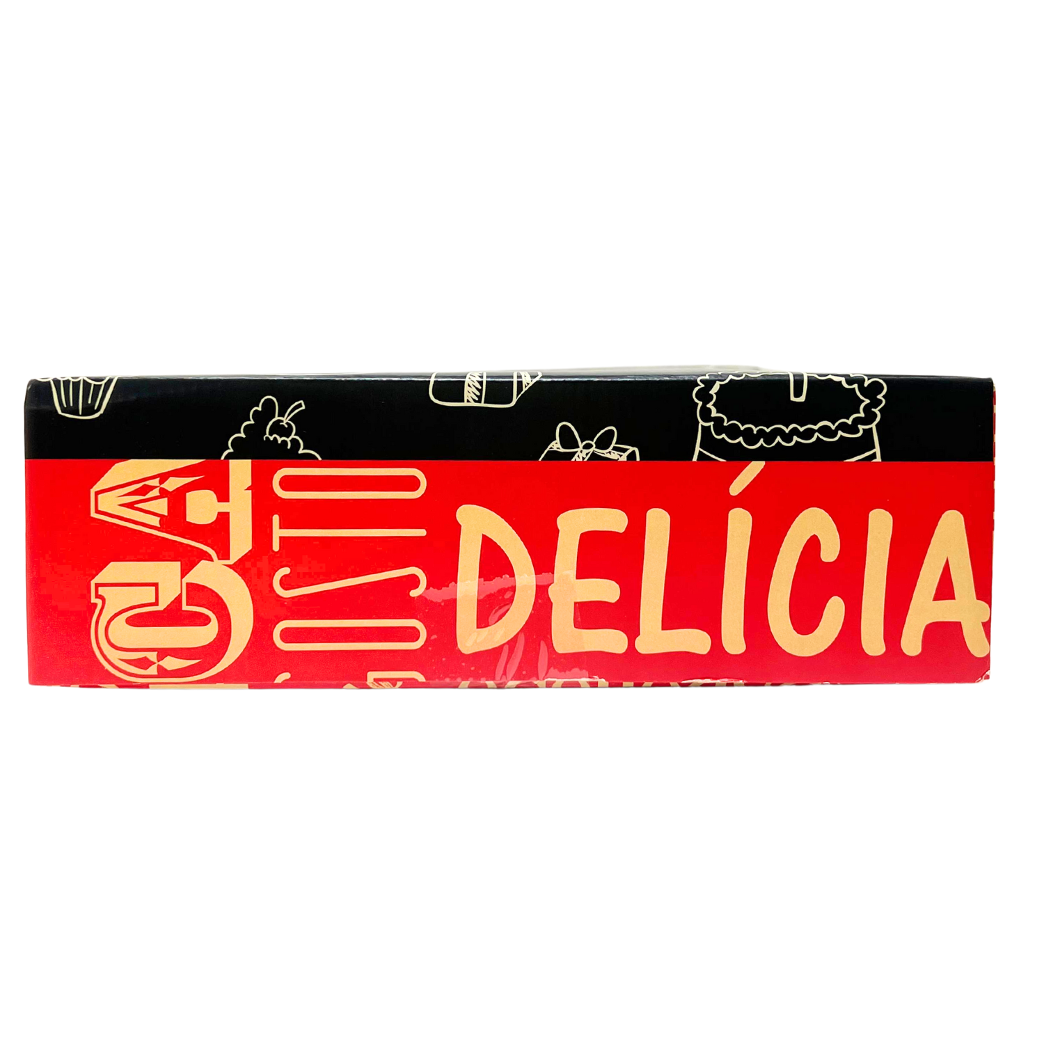 Embalagem para Bolo Empastada (36,5 x 28,5 x 9 cm) Personalizada