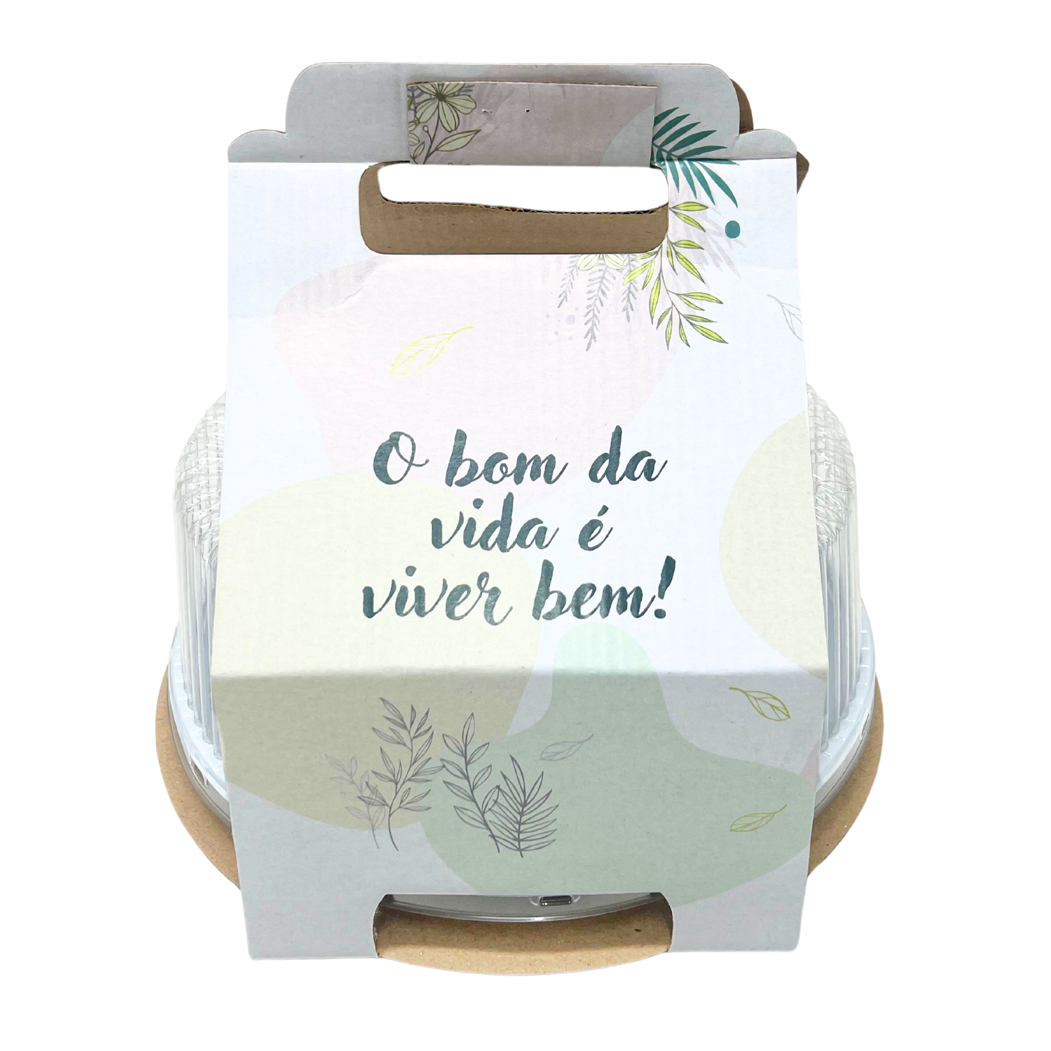 Cinta suporte p/ Transporte de Bolo/ tortas Empastado (82 x 27 cm) Personalizado