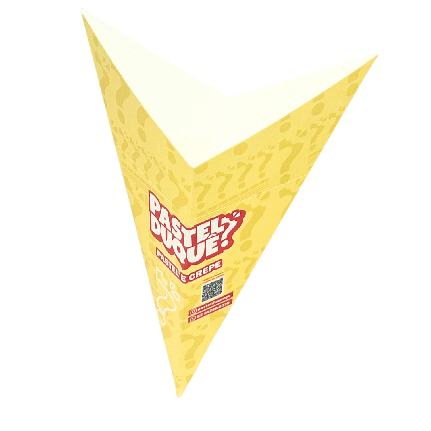 Embalagem Cone para Crepe (16 x 15,5 cm) Personalizado
