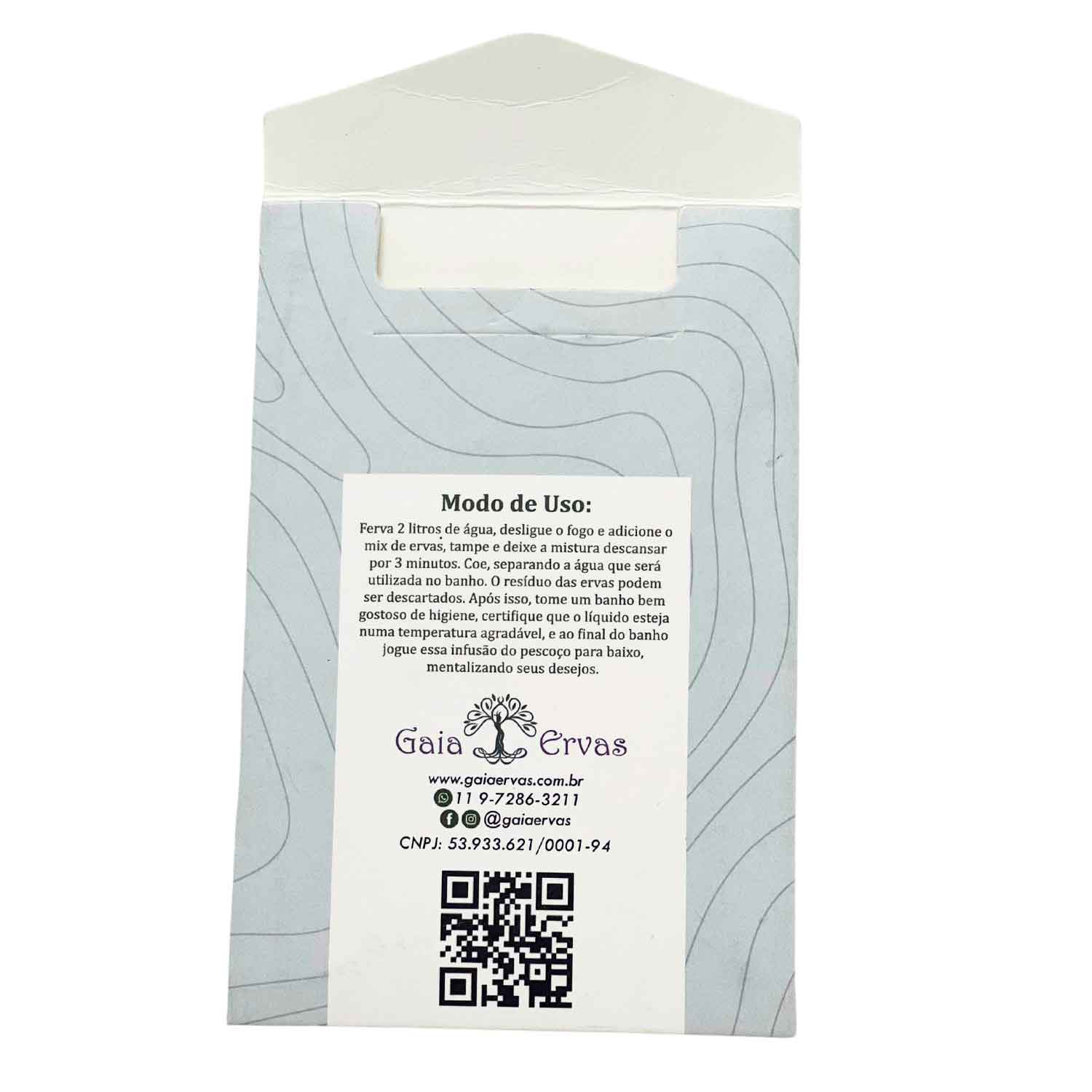 Embalagem Envelope (12 x 8 cm) Personalizada