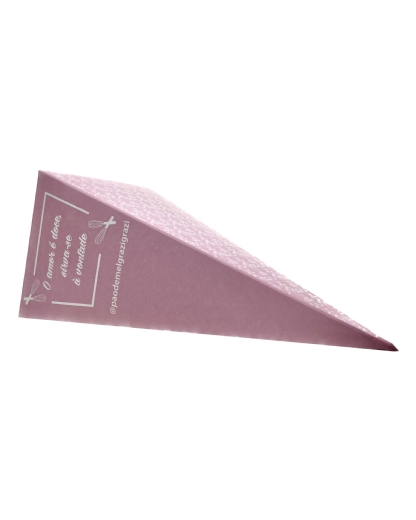 Embalagem para Cone Trufado (7,5 x 17 cm) Personalizada