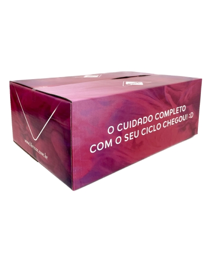 Caixa Correios / E-commerce Empastada (31 x 20,5 x 11,5 cm) fechamento c/ fita Personalizada