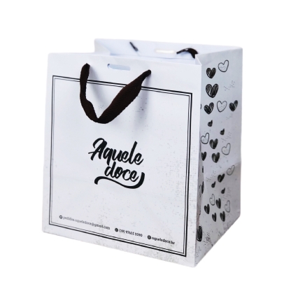 Sacola Offset 180g (20 x 15 x 22 cm) Personalizada