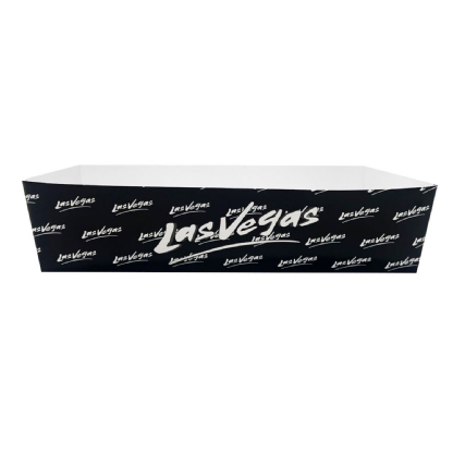 Bandeja Forneavel Plastificada c/ Porta molho, Divisória (20 x 9 x 5 cm) Sem Tampa Personalizada
