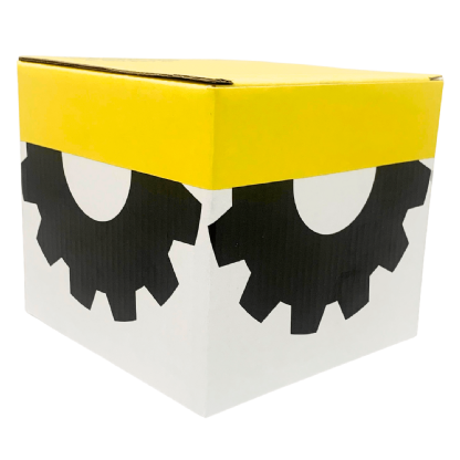 Embalagem Para peças empastada (14 x 14 x 12,5 cm) Personalizada