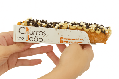 Embalagem Base para Churros (14 x 4 x 3 cm) Personalizada