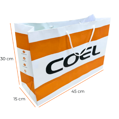 Sacola Offset 180grs (45 x 15 x 30 cm) Personalizada