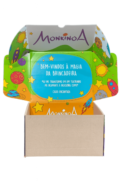Caixa Correios / E-commerce Empastada (21 x 17 x 11 cm ) Personalizada