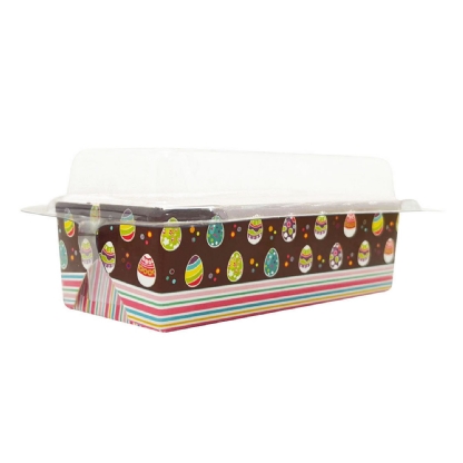 Forma Forneável 390g COM tampa para Bolo Caseirinho, Inglês, Pão - 100 unidades
