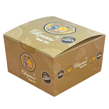 Embalagem para Lanche Gourmet / Hambúrguer (12,4 x 12,4 x 7,4 cm) Personalizada