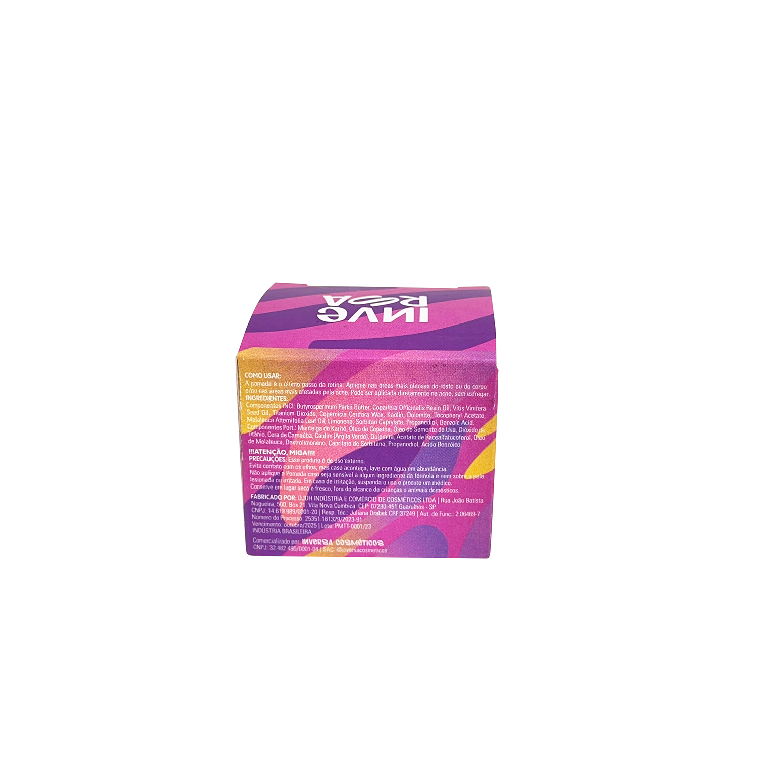 Embalagem para Cosméticos (4,5 x 4,5 x 3,8 cm) Personalizada