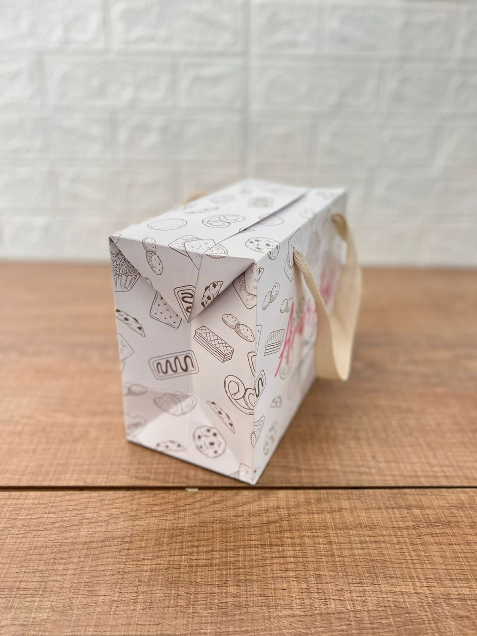 Caixa Sacola (25 x 12 x 18,5 cm) Personalizada