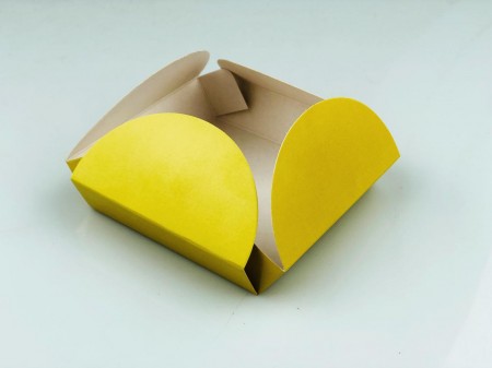 Embalagem Catavento p/ pequenos presentes (8,5 x 8,5 x 2cm) - Personalizada