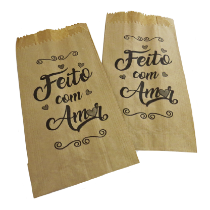 Saquinho Multiuso Pardo (10 X 5,5 X 21 cm) - 500 unidades