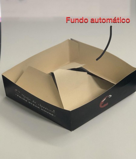 Bandeja c/ Fundo Automático (11 x 11 x 4,5 cm) Personalizada