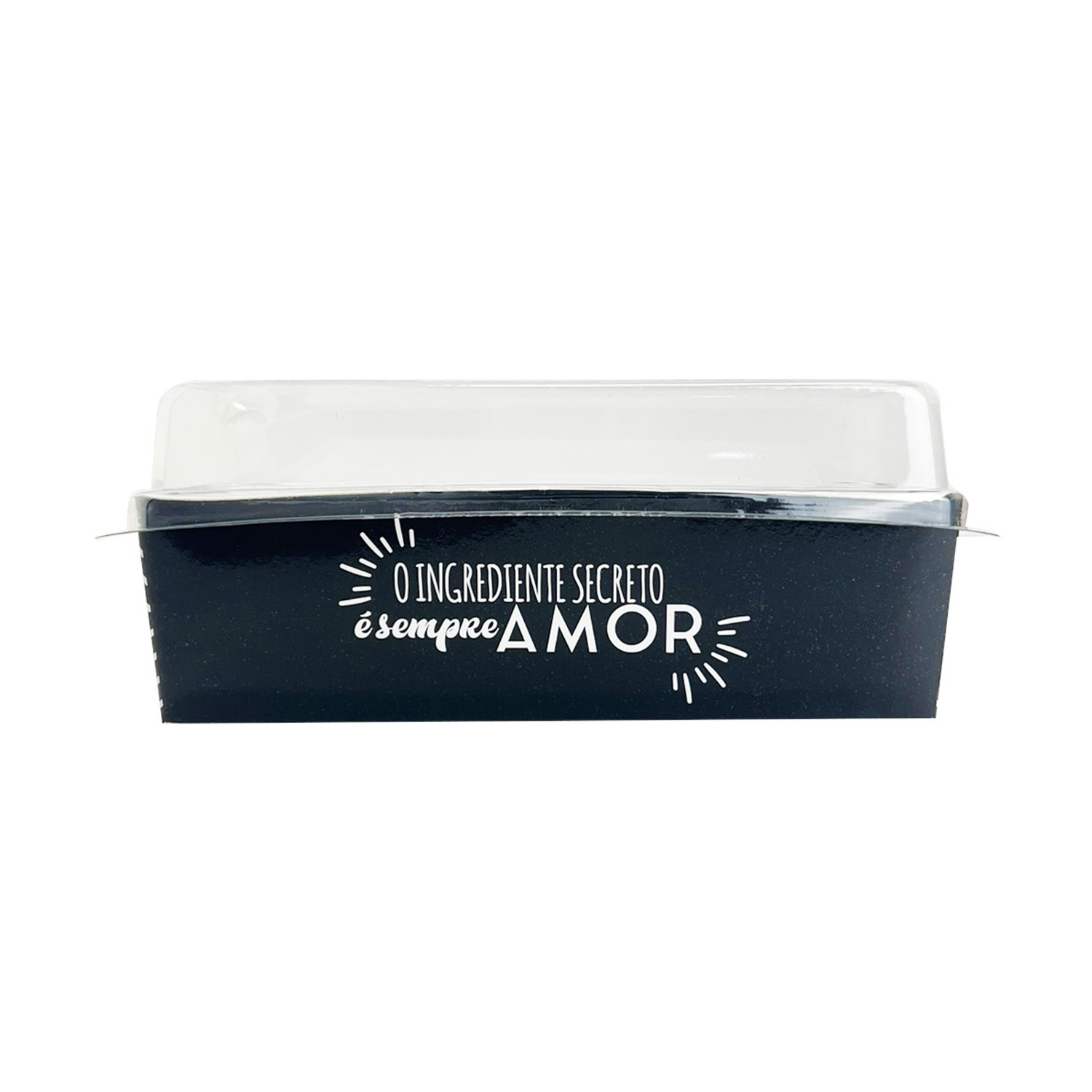 Forma Forneável 390g COM tampa para Bolo Caseirinho, Inglês, Pão - 100 unidades