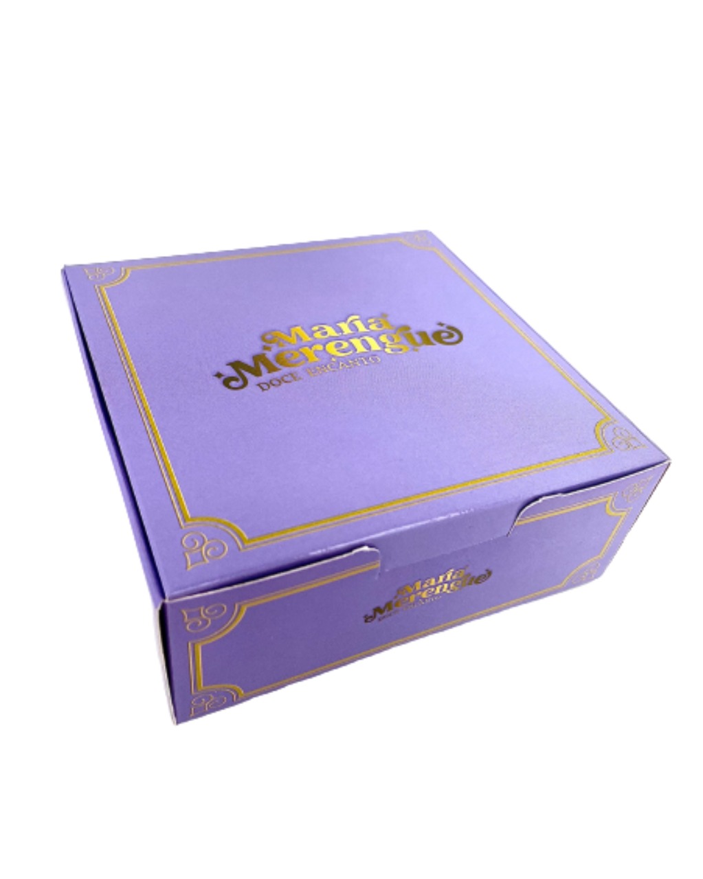Embalagem Multiuso para Doces e Salgados (13 x 13 x 5 cm) Personalizada