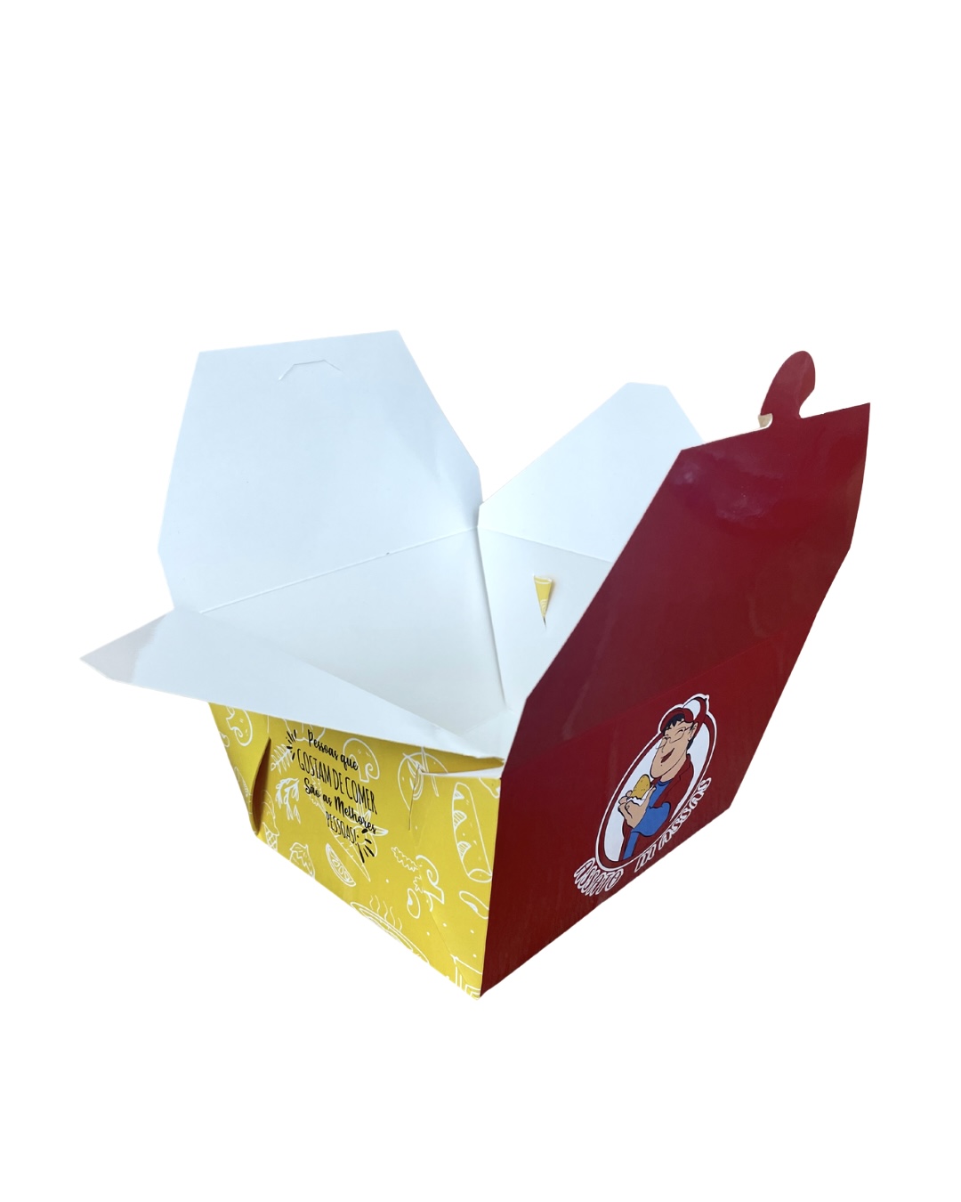 Embalagem antivazamento p/ Assados (14,5 x 12,5 x 9,5 cm) Personalizado