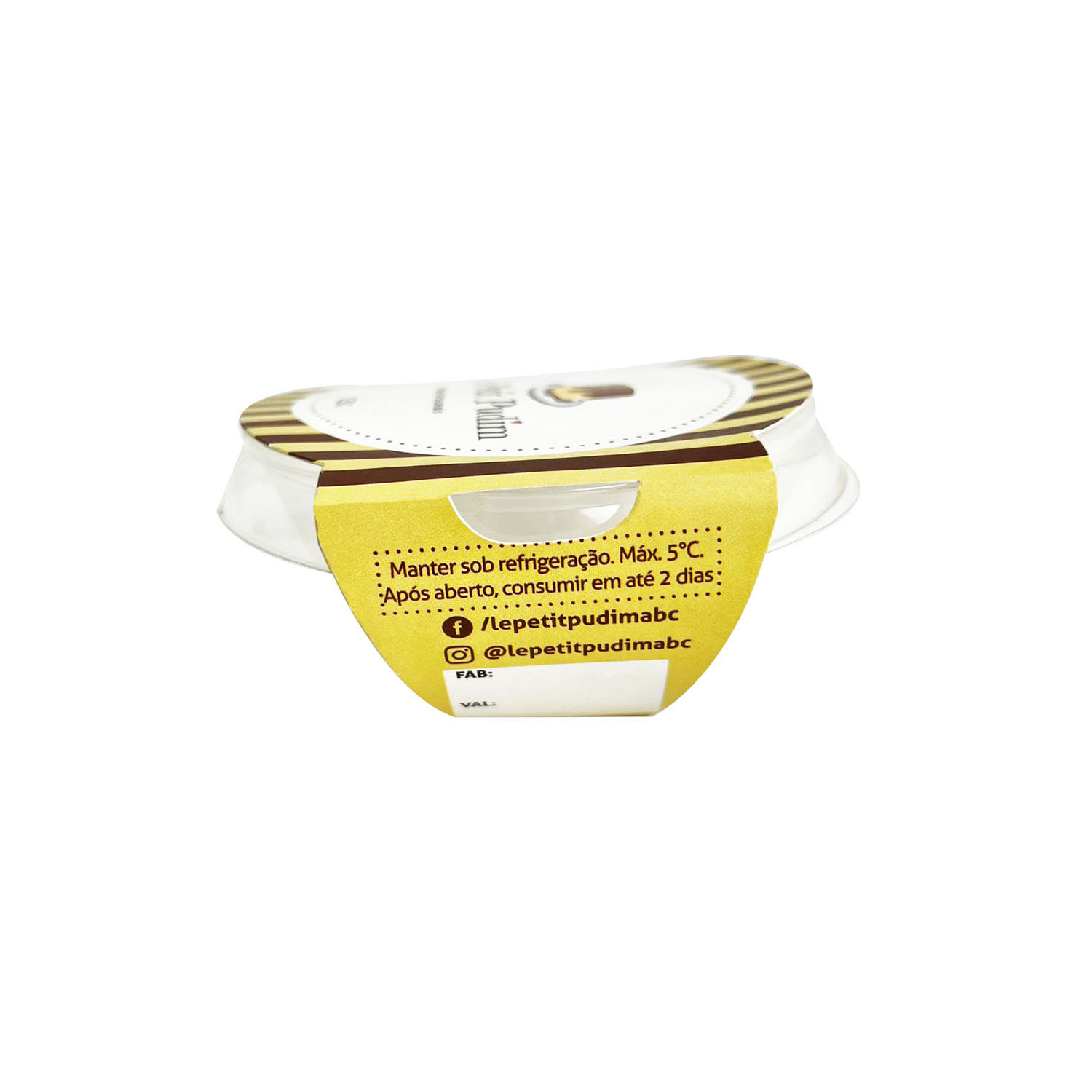 Cinta para Pudim Forma Wer 150ml (28,6 x 9,5 cm) Personalizada