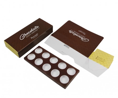 Embalagem para 10 Brigadeiros (21 x 9 x 4 cm) Personalizado