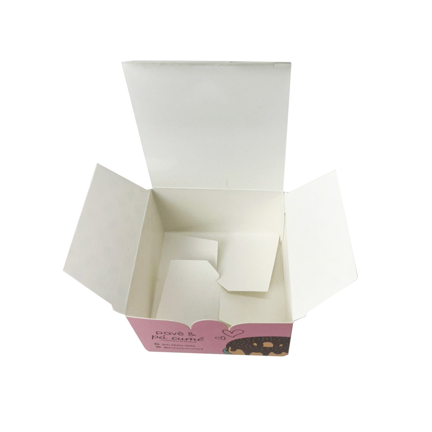 Embalagem Multiuso para Doces (8,5 x 8,5 x 5 cm) Personalizada