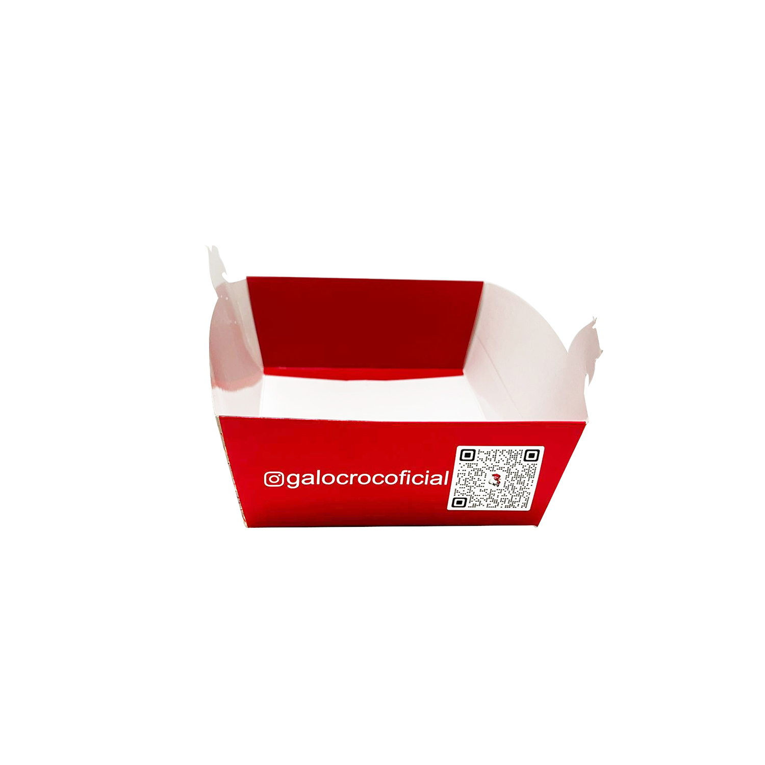 Embalagem Barca Para Porções (13 x 9 x 5,5 cm) Personalizada
