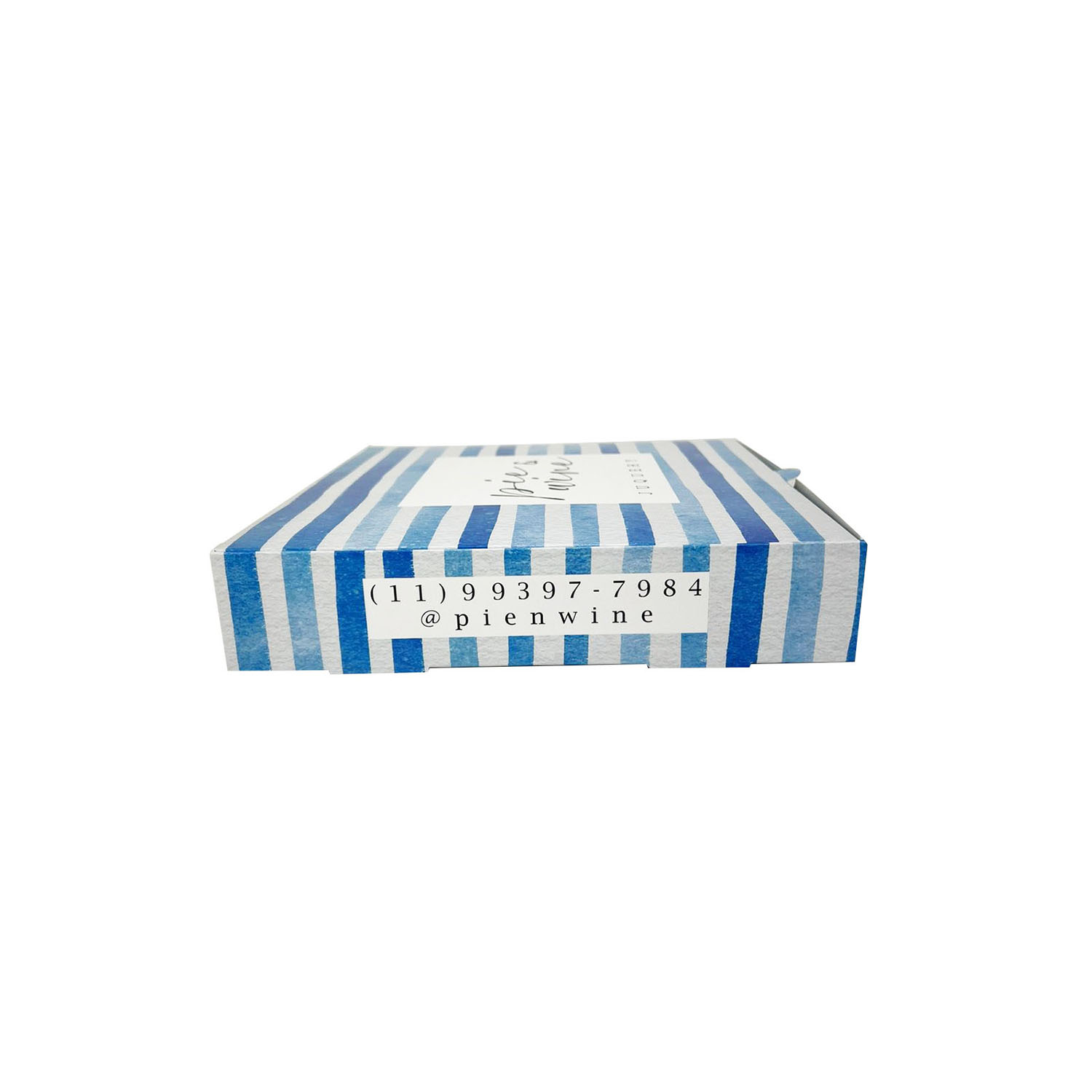 Embalagem Multiuso para Doces e Salgados (23 x 23 x 4,5 cm) Personalizada