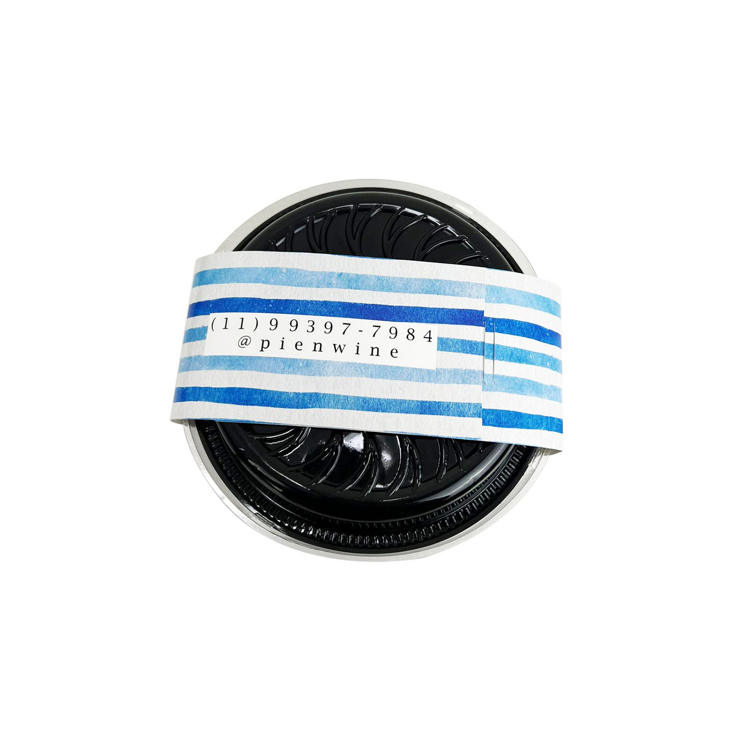 Cinta Para Caixa de Torta c/ Laminação (57 x 7,5 cm) Personalizada