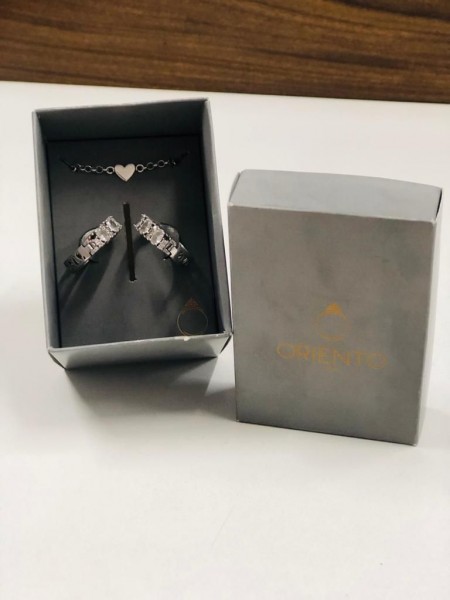 Embalagem Caixa para Bijuterias (5 x 7 x 5 cm) c/ berço Personalizado